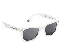 Cressi Unisex Taska Sports Sunglasses, White/Dark Grey Lens, Uni