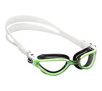 Cressi Unisex Thunder Swim Goggles, Black/Lime, One Size