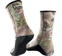 Cressi Unisex Tracina Neoprene 3 mm Spearfishing Socks Camouflage Dark Medium, Camouflage Dark, M UK