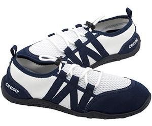Cressi Unisex Water Shoes, White Blue, 7.5 UK