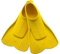 Cressi Unisex Youth Mini Lightweight Short Fins for Swimming Snorkelling, Yellow, 23 24 UK