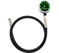 CRESSI Vale 300 C Pro Mini SPG W/Hose Black BAR - Mini Pressure Gauge with HP Whip, Black, One Size, Unisex