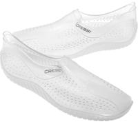 Cressi Water Shoes - Adult Shoes for All Types of Water Sports Activities, Clear, 7 UK
