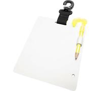CRESSI Writing Slate 150x127mm S - Wristboard for Communicating in Scuba Diving, White/Black, 150 x127mm, Unisex