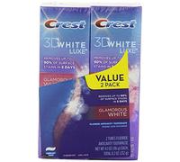 Crest 3D White Luxe Glamorous White, Vibrant Mint Flavor Whitening Toothpaste - 4.1 Oz Ea, Twin Pack