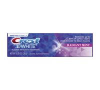 Crest 3d White Vivid Fluoride Anticavity Toothpaste Radiant Mint - 0.85 Oz Pack of 2
