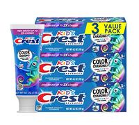 Crest Advanced Kid's Fluoride Toothpaste, Bubblegum Flavor, 4.2 oz, 3 Count