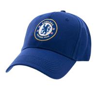 Crest Baseball Cap Chelsea FC Blue One Size