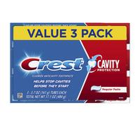 Crest Cavity Protection Toothpaste Regular Paste 5.7 oz Pack of 3