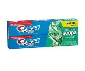 Crest Complete T/P Whtng/Scope2 X6.2 Oz