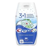 Crest Complete Tartar Control Whitening Plus Scope Liquid Gel - Minty Fresh 4.6 Ounces (Pack of 3)