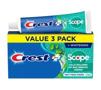 Crest Complete Whitening Scope Toothpaste, Minty Fresh, 5.4 Ounce/459 Grams 3 Pack