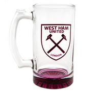 Crest Glass Tankard West Ham United FC Burgundy One Size