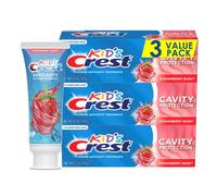 Crest Kid's Cavity Protection Fluoride Toothpaste, Strawberry Rush, 4.2 Ounce (Pack of 3)