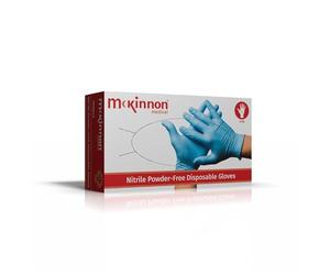Crest Medical Blue Nitrile Powder-Free Examination Gloves, Large
