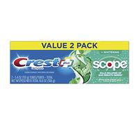 Crest + Scope Complete Whitening Toothpaste Minty Fresh - 5.4 oz (153 g) - Pack of 2