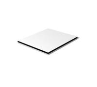 CrestBond 3mm White Matt/Gloss ACM Aluminium Composite Sheet (1220mm x 1220mm)