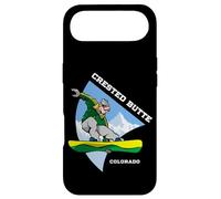 Crested Butte Mountain Colorado Snowboarding Snowboarder Kid Case for iPhone Air