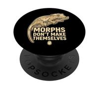 Crested Gecko Breeder Crested Gecko Gecko Breeder Morph PopSockets Adhesive PopGrip