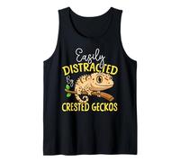 Crested Gecko Easily Distracted by Crested Geckos Tank Top