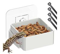 Crested Gecko Food Dish Food-Grade Wall-Mounted