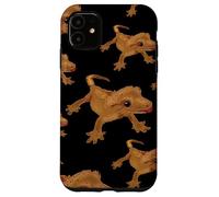 Crested Gecko, Painted Lizard, Cute Reptile, Crestie Lover Case for iPhone 11