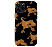 Crested Gecko, Painted Lizard, Cute Reptile, Crestie Lover Case for iPhone 11 Pro