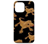Crested Gecko, Painted Lizard, Cute Reptile, Crestie Lover Case for iPhone 13 Pro Max