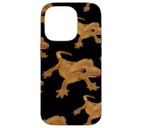 Crested Gecko, Painted Lizard, Cute Reptile, Crestie Lover Case for iPhone 14 Pro