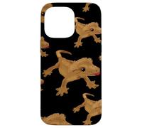 Crested Gecko, Painted Lizard, Cute Reptile, Crestie Lover Case for iPhone 14 Pro Max