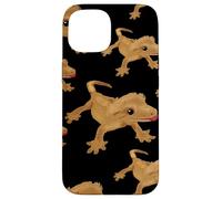Crested Gecko, Painted Lizard, Cute Reptile, Crestie Lover Case for iPhone 15