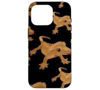Crested Gecko, Painted Lizard, Cute Reptile, Crestie Lover Case for iPhone 16 Pro