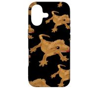 Crested Gecko, Painted Lizard, Cute Reptile, Crestie Lover Case for iPhone 17