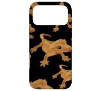 Crested Gecko, Painted Lizard, Cute Reptile, Crestie Lover Case for iPhone 17 Pro Max