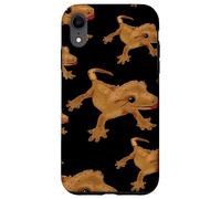 Crested Gecko, Painted Lizard, Cute Reptile, Crestie Lover Case for iPhone XR