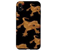 Crested Gecko, Painted Lizard, Cute Reptile, Crestie Lover Case for iPhone XS Max