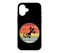 Crested Gecko Pet Owner Vintage Lizard Reptile Lover Case for iPhone 16