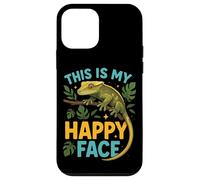 Crested Gecko This Is My Happy Face Case for iPhone 12 mini