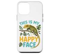 Crested Gecko This Is My Happy Face Case for iPhone 12 mini