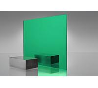 CrestGlass 3mm Green 2414 Plaskolite Mirror Acrylic Sheet A6 148 x 105 Perspex Mirror Plastic Safety Mirror