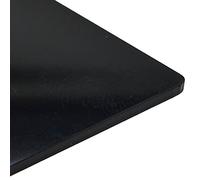 CrestGlass 3mm Perspex Black Matt Acrylic Plastic Sheet *15 SIZES TO CHOOSE* (300mm x 300mm)