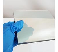 CrestGlass 3mm Two Way/See-Thru Mirror Acrylic Sheet 15 SIZES TO CHOOSE (100mm x 100mm)