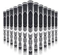 CRESTGOLF Golf Grip Kit for Regripping Golf Clubs- All-in-One 13 PCS Golf Grip Tape (5cm*25cm), Solvent, Grip Tape Remover,Hook Blade & Rubber Vise Clamp | Pro Regripping Tools Secure Replacement