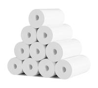 CRESZZLE Thermal Paper for Children, Instant Camera 10 Rolls, Thermal Paper Children's Camera, Thermal Printer Paper, White, Zero Inks Printing Paper - Easy to Replace