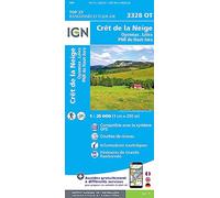 Crêt de La Neige / Oyonnax / Lélex/ PNR du Haut Jura: 3328OT (TOP 25)