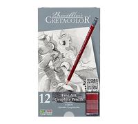 CRETA COLOR 160 52 Fine Art Graphite Pencils, 12 Pieces