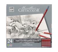 CRETA COLOR Cretacolor Fine Art Graphite Set Of 24 24 count (Pack of 1)