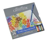 Cretacolor Aqua Monolith Paint Leads Assorted 24 Metal Case