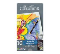 Cretacolor AquaStic Oil Pastel Set, 10-Color, Multi
