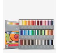 Cretacolor - Set of 72 Carré Pastels - Artist Quality - Water Soluble - Cardboard Box